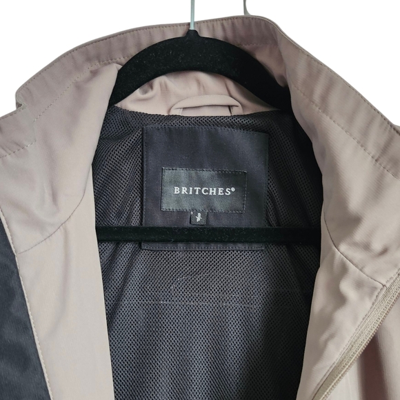 Britches Men's Taupe Softshell Jacket - Picture 3 of 5